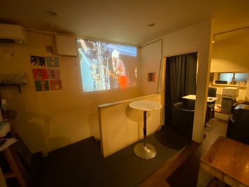 Kita-shoku ワインバー２Fワークスペースの室内の写真