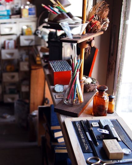 撮影可能なカフェ - BUNGU BAR（文具バー）