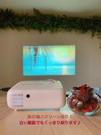 掛け軸スクリーンあり！
壁紙でもくっきり映ります♪ - Oto Space 本厚木の設備の写真