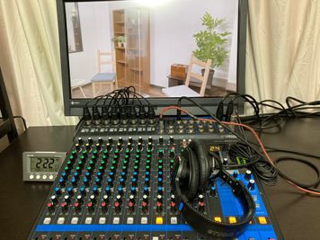 常設機材込みの価格 - アサカヤ要町スタジオ オンライン配信可能な防音スタジオの設備の写真