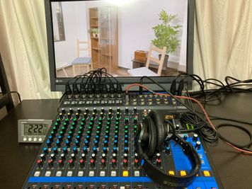 常設機材込みの価格 - アサカヤ要町スタジオ オンライン配信可能な防音スタジオの設備の写真