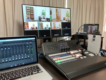 プロ用機材が充実 - アサカヤ要町スタジオ オンライン配信可能な防音スタジオの設備の写真