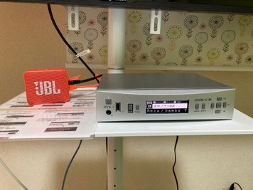 USEN音楽システム導入♪BGMが無料 - 市川駅前としょかんのうらいちかわ 市川駅前レンタルスペース・サロン・会議室「としょかんのうら市川」の設備の写真