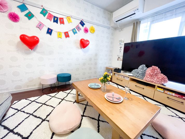 広いキッチン付きレンタルスペース THE ROOM矢場町607 - 矢場町パーティ607