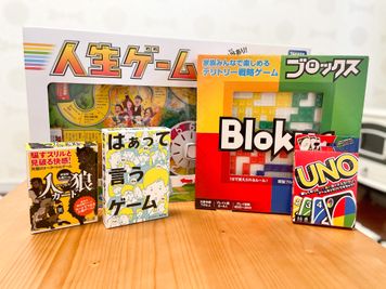 ボードゲームは無料でご利用頂けます。 - 矢場町パーティ607の設備の写真