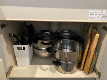 鍋・包丁・まな板 - 新大阪　ここから１００ 多目的コミニティスペースの室内の写真