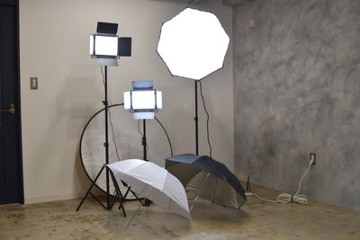 有料オプション：照明セット - LiTs 日本橋スタジオ 撮影、会議室、リモートワークの設備の写真