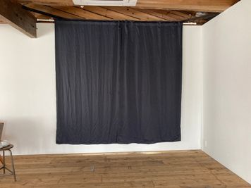 遮光カーテン - スタジオ　フィールド スタジオフィールドの設備の写真