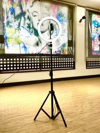 リングライト付きスタンド - レンタルスペースDeals水前寺 Deals水前寺  ２階スタジオの設備の写真