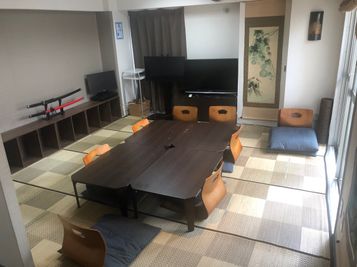 ＜和室＞渋谷駅前徒歩２分 和室スペースの室内の写真