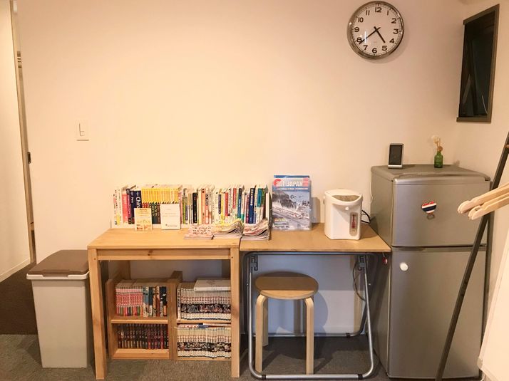 長堀橋駅徒歩4分！フリースペース - ビーハイブホステル大阪