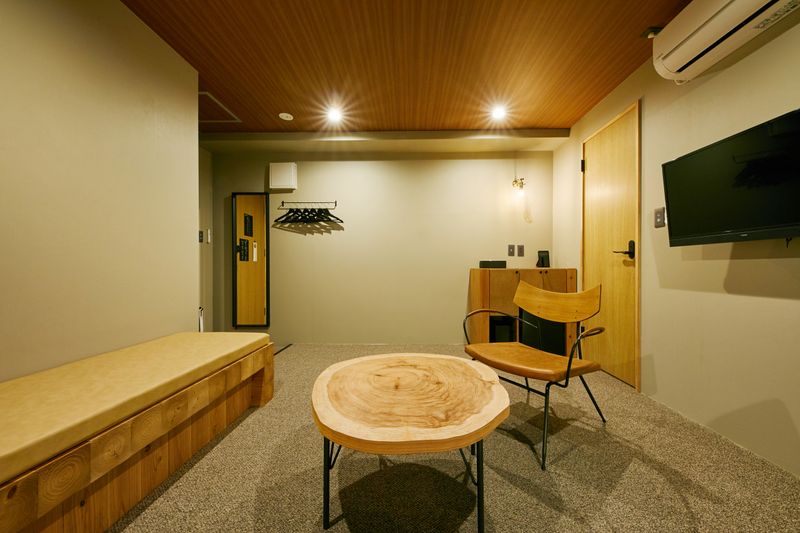 清潔なプライベート空間をご利用できます。 - Daimyo7 スタンダードスタジオ301の室内の写真