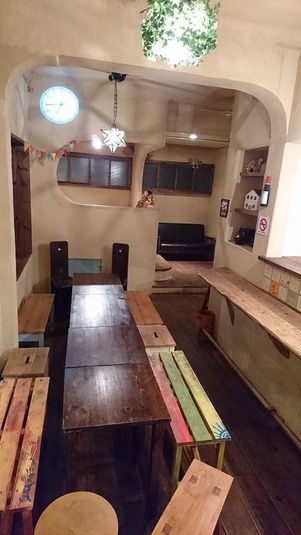 可愛い内装のカフェ - 716cafe（なないろカフェ）