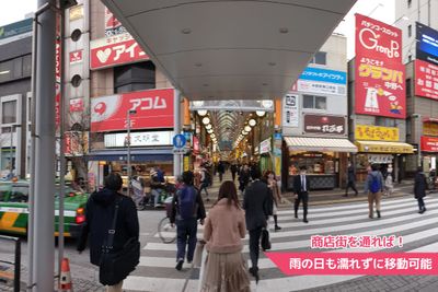景色の良い新規オープン駅2分 《中野駅徒歩2分》風通し抜群！暖かい開放感ある明るい中野の入口の写真