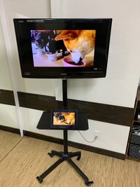 大型モニターも設置 - レンタルスペースDeals水前寺 熊本市水前寺２階スペースの設備の写真