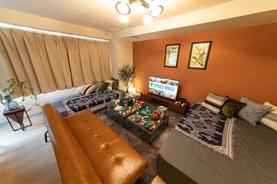 駅近😍完全プライベート女子会🍷映画鑑賞👀43型テレビ📺人気ゲーム機🎮ゴミ引取無料🉐122_fika麻布十番1st - 122_fika麻布十番1st