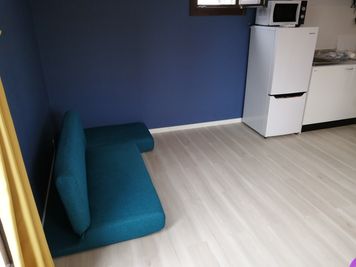 ソファベッドは施術ベッドとしても使用できます。 - Hikario新宿 ワークスペース３０１の室内の写真