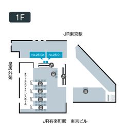 テレキューブ JPタワーKITTE 25-01の室内の写真