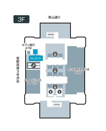33-01 - テレキューブ 渋谷クロスタワー