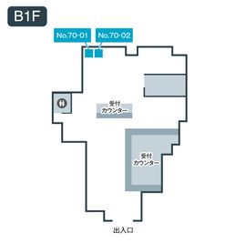 テレキューブ d garden東梅田店（ドコモショップ東梅田店） 70-01の室内の写真