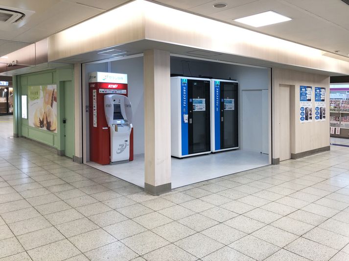 南側地下コンコース 22-03 - テレキューブ 東武鉄道北千住駅 改札内B1F