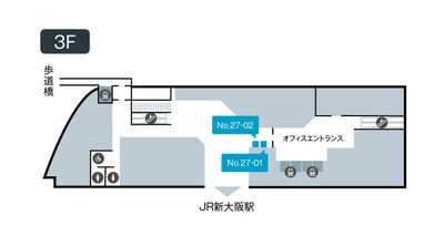 テレキューブ 新大阪阪急ビル 27-02の室内の写真