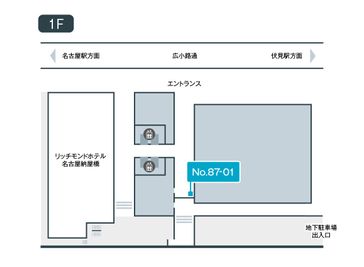 テレキューブ 名古屋東宝ビル １F 87-01の室内の写真
