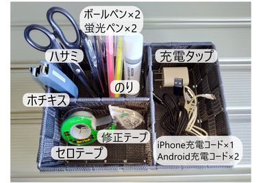 各種、文具等が無料で利用できます - レンタルスペース　ノア 中会議室（2F）の設備の写真