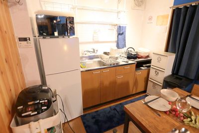 NanbaVintage 貸切戸建 キッチン有 広め51㎡ 駅徒歩3分 ゴミ捨て無料の室内の写真