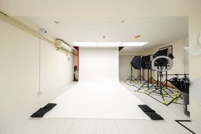 バックペーパー【ホワイト】※無料 - Studio Bis 五反田徒歩3分！動画撮影・配信が人気【Studio Bis】の設備の写真