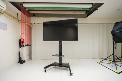 ５５インチ4Kモニター※無料 - Studio Bis 五反田徒歩3分！動画撮影・配信が人気【Studio Bis】の設備の写真