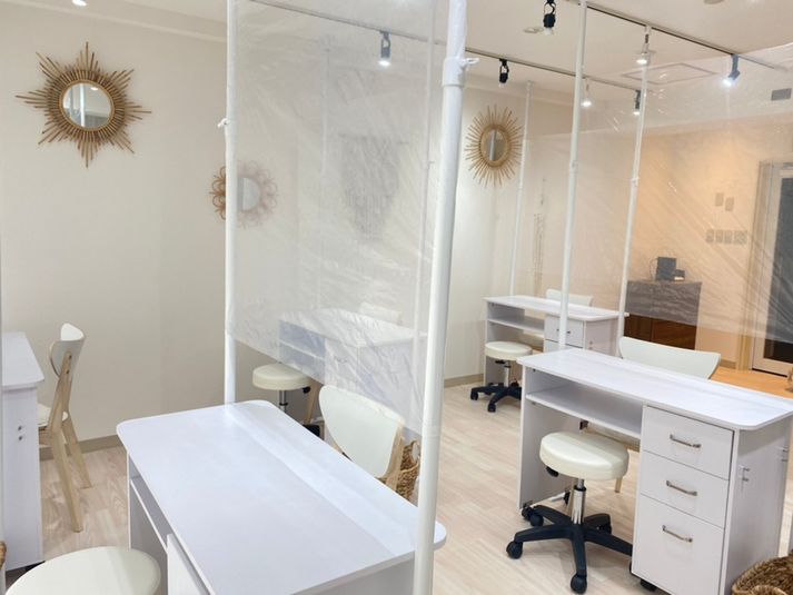 レンタルネイルサロン施術台D - IDPネイルスクール