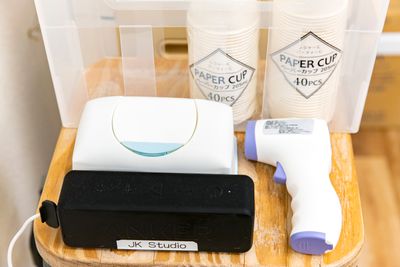 コロナ対策実施しております - StudioIrodori赤羽橋 防音設備有！レンタルスタジオIrodori赤羽橋店の設備の写真