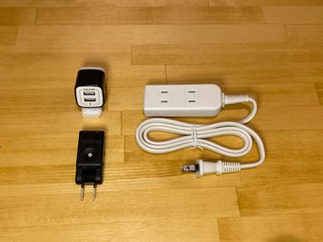 延長コード、コンセントタップ、USBコンセント - LEAD conference 駒込 A-1の設備の写真