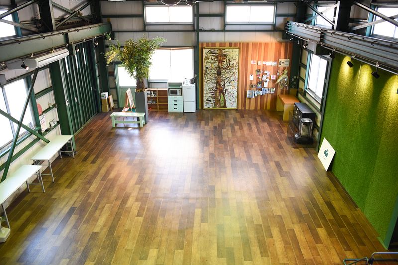 走れて遊べるレンタルスペース - moris base