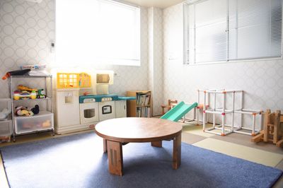 キッズルームにはおもちゃ完備 - moris base 走れて遊べるレンタルスペースの室内の写真
