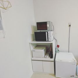 紫外線消毒機・レンジ・ホットキャビン・冷蔵庫 - シェアサロン、レンタルスペース　みちひらき シェアサロンmichihiraki   （みちひらき）の設備の写真