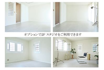 2F撮影スタジオ
オプションで使用可能 - HOUSE124 個人さまご利用限定です。撮影、パーティー(キッチン有)、など。の室内の写真