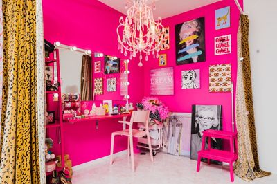 Pinky Room ピンクのフォトスタジオの室内の写真