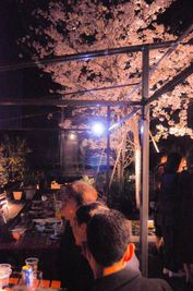 桜の季節には満開の桜の下で夜桜BBQも - 紙パルプ会館 屋上ビーガーデンの室内の写真