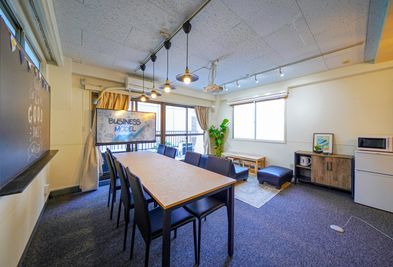 カリクラシ 西田ビル４F 広いベランダの多目的スペース！【西田ビル４F】の室内の写真