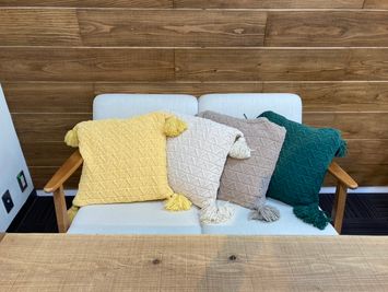 常設★クッション（冬用） - 銀座ユニーク貸会議室5丁目店 G402 GINZA Roomの設備の写真