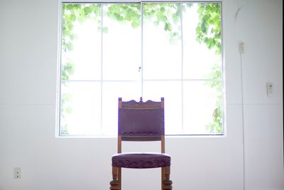 蔦の絡まる窓から優しい自然光が入ってきます。 - オクタボスタヂオ／北浜第三写真室 ポートレート専門スタジオの室内の写真