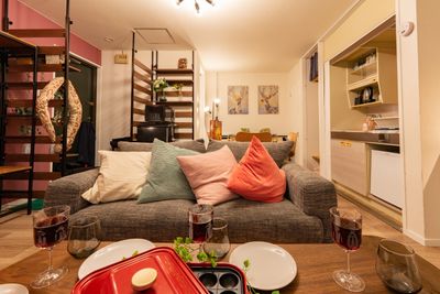 195_Mignon大阪心斎橋2nd おうちスペースの室内の写真