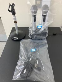 常設★ワイヤレスマイク・ピンマイク - 銀座ユニーク貸会議室5丁目店 G401 カンファレンスルームの設備の写真