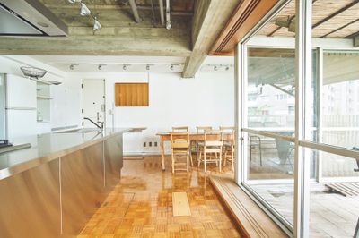 名作ヴィンテージマンションの趣のある内装 - キッチンスタジオ ディッシュ キッチン付きレンタルスペースの室内の写真