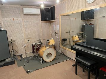 rockin'blues バンド、ダンススタジオの設備の写真