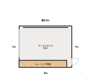 第一水野ビル ダンス＆トレーニング　庚午店の室内の写真