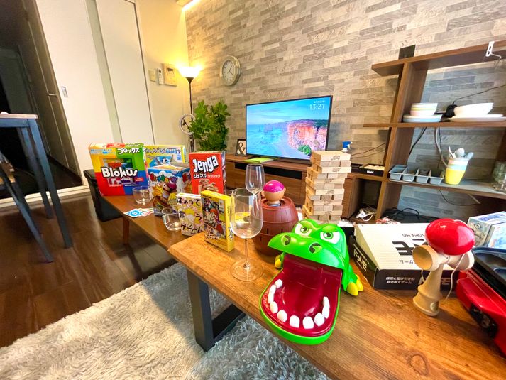 無料ボードゲーム/タコパ/パーティー/女子会♪ - 心斎橋・難波 レンタルスペース