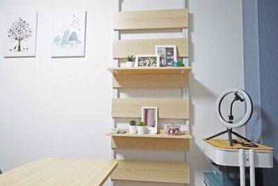 飾り棚、リングライト - マイスペ２４　兵庫駅前店 レンタルスペース　貸会議室の室内の写真